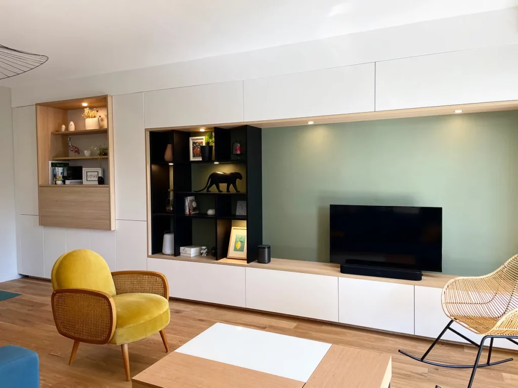 Agencement Bibliothèque à Écully